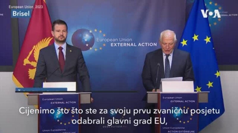 Borelj: Crna Gora prva u nizu za pristupanje Evropskoj uniji