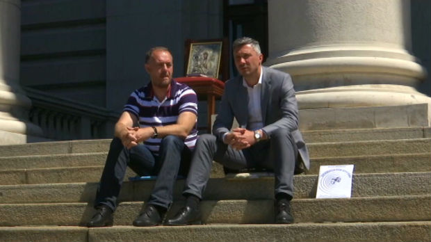 Boško Obradović i Ivan Kostić: Nastavljamo štrajk Aleksandra Martinovića