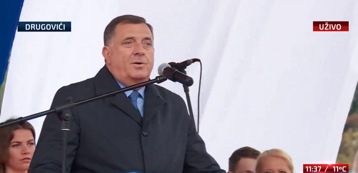 Bosnian Serb leader: They want to divide us