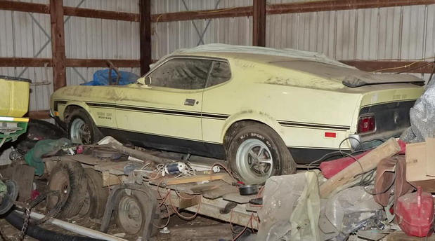 Boss 351 Mustang spašen iz skladišta u kojem je proveo 46 godina