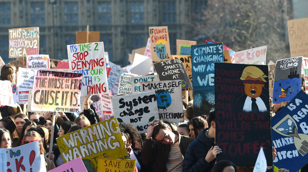 Britanija, protest učenika zbog klimatskih promena