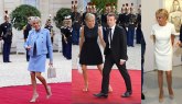 Francuzi polemišu oko njene suknje: Brižit Makron jedina pokazuje kolena
