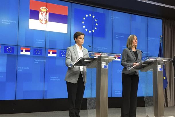Brnabić: Očekujemo da EU nastavi pritisak na Prištinu