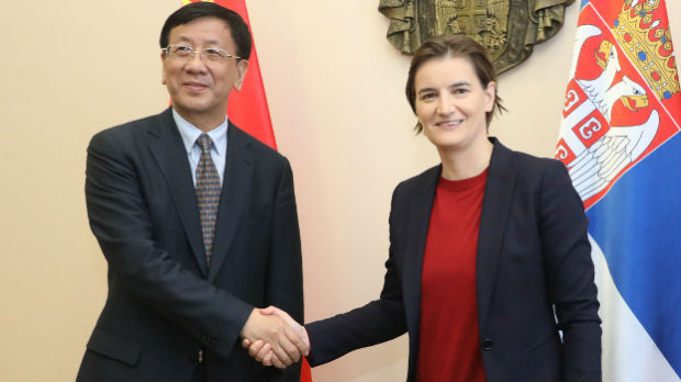 Brnabić: Politički odnosi Srbije i Kine na najvišoj tački