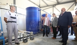 Brnabić do 10. jula očekuje da u Zrenjaninu poteče voda iz novog postrojenja