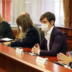 Brnabić i Gojković održale sastanak s Radnom grupom za bezbednost novinara