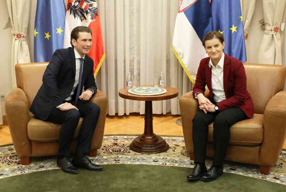 Brnabić i Kurc o saradnji, evrointegracijama, regionu