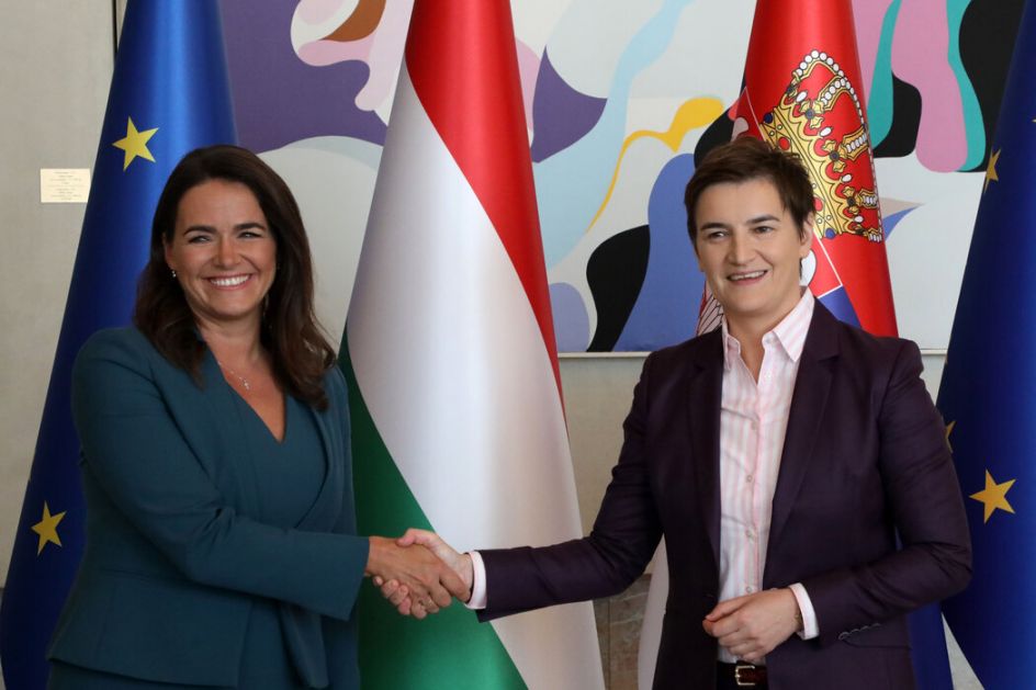 Brnabić i Novak o produbljivanju saradnje dve zemlje