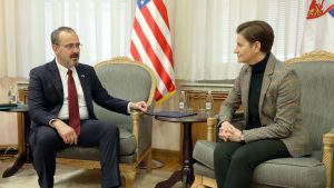 Brnabić i novi ambasador SAD o odnosima dve države