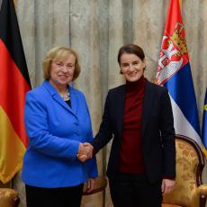 Brnabić nakon sastanka sa nemačkom ministarkom: Odlična šansa za poboljšanje ekonomske saradnje naših zemalja (FOTO)