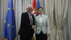 Brnabić sa Boreljom: Srbija snažno opredeljena za evropski put