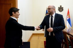Brnabić sa Zaracinom: Beograd za mir i stabilnost, očekuje se podrška za ZSO