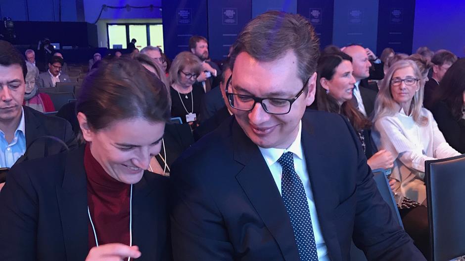 Brnabić u Davosu: Srbija prvi put u korak sa svetom