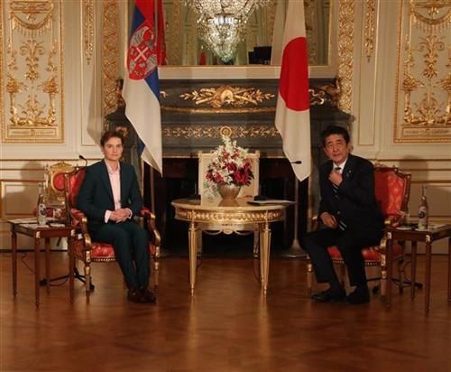 Brnabić sa Abeom: Srbija najvažniji partner Japana na Zapadnom Balkanu