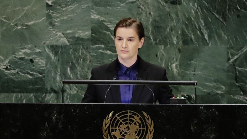 Brnabić u UN: Srbija privržena miru i kompromisu