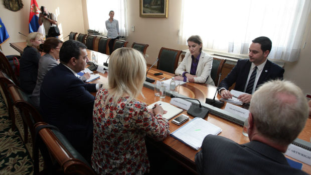 Brnabićeva i Dačić sa izvestiocima Parlamentarne skupštine SE