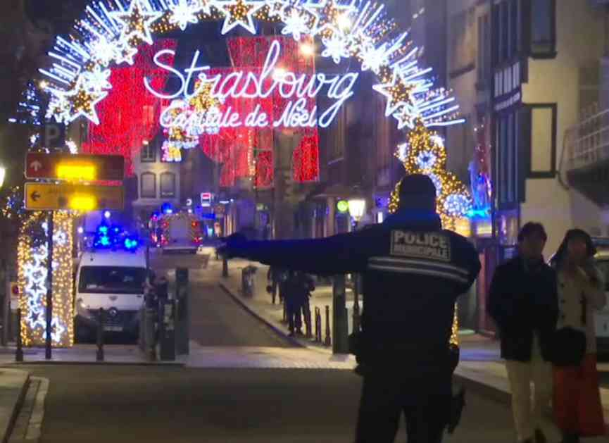 Ubijen napadač iz Strazbura