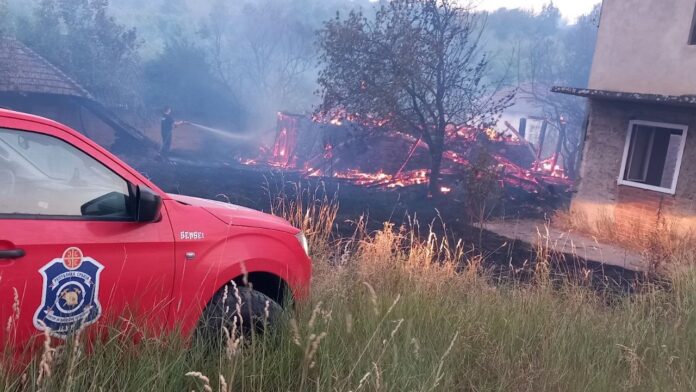 Broj požara u Toplici dupliran u odnosu na prošlu godinu, vatrogasci spasavali ljude i imovinu, ali i mačku iz bunara