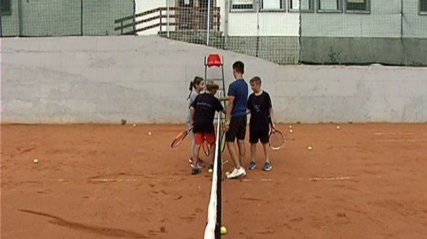 Budući teniski šampioni u Lukovskoj banji