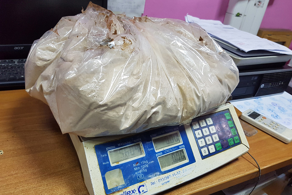 Bugarski carinici zaplenili 191 kilogram heroina