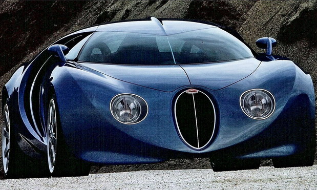 Bugatti koncept sa W18 motorom