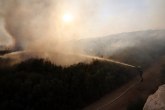Ugašen veliki požar koji je buknuo kod Kaštela: Sa stihijom se borilo 45 vatrogasaca VIDEO