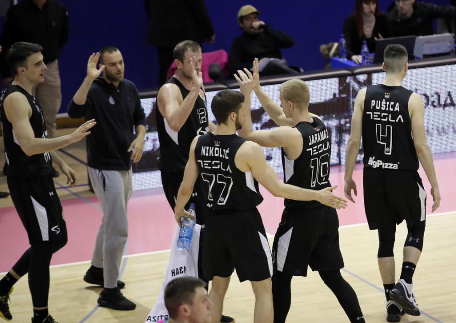 CRNO-BELI LAKO SA MEGOM: Partizan upisao šesti trijumf