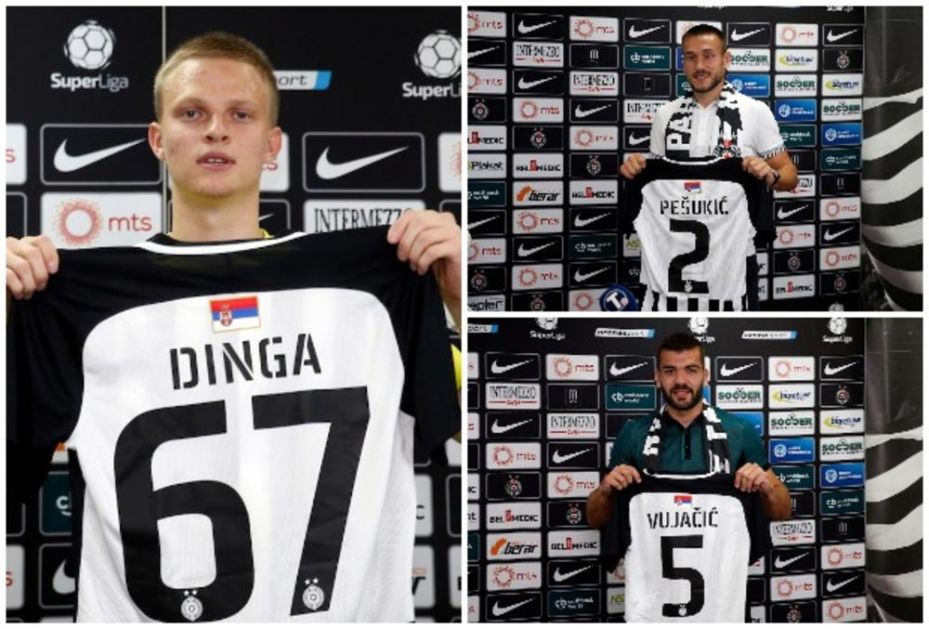 CRNO-BELI SVE JAČI! Partizan potpisao tri igrača u jednom danu!
