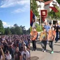 CRNOGORSKA VLAST ZABRANILA LITIJE U NIKŠIĆU: Građani na ulicama, pokazali zajedništvo u odbrani svetinja! (FOTO)