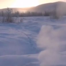 ČUDO PRIRODE U RUSIJI: U najhladnijem selu na svetu gori požar, niko nema objašnjenje (VIDEO)