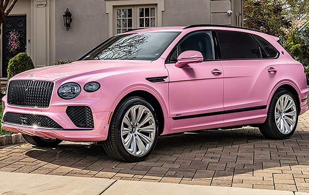 Candy Pink Bentley Bentayga