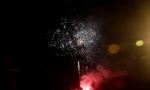Ceca izašla na ulicu i dala znak: Spektakularan vatromet iznad vile Ražnatovića u čast rođenja malog Željka (FOTO)