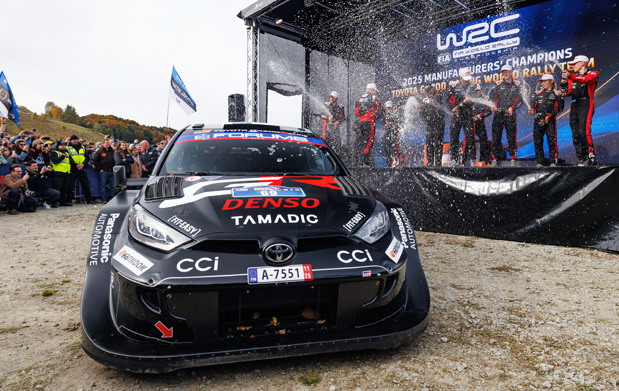 Central European Rally - Toyota je svetski šampion u reliju 2025