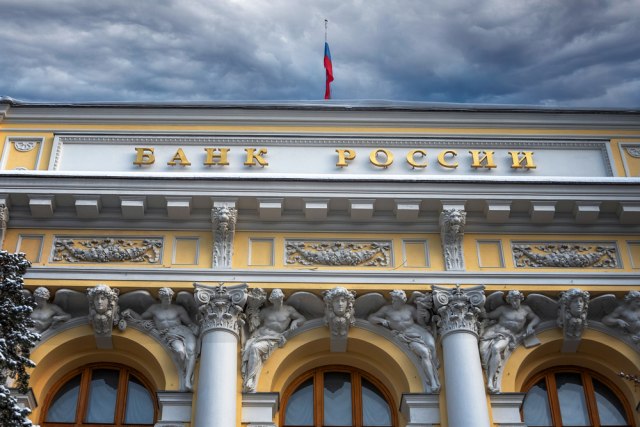Centralna banka Rusije: Međunarodne rezerve za nedelju dana pale 2,79 milijardi evra