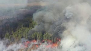 Černobilj: Požar je pod kontrolom, kažu ukrajinski zvaničnici