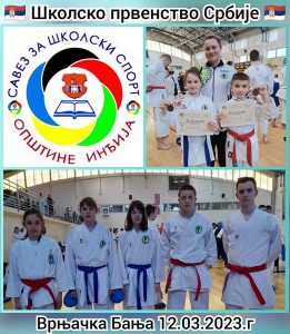 Četiri medalje za inđijske škole na prvenstvu Srbije u karateu