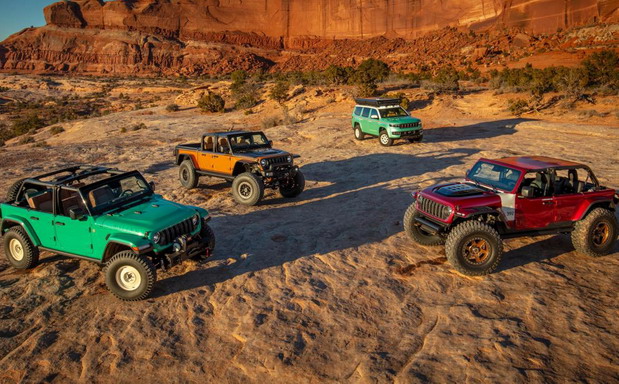 Četiri nova Jeep koncept vozila na 58. događaju Easter Jeep Safari