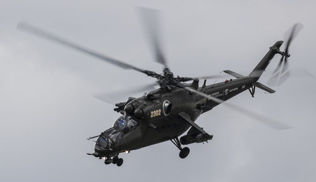 Četiri ruska helikoptera sletela u Batajnici