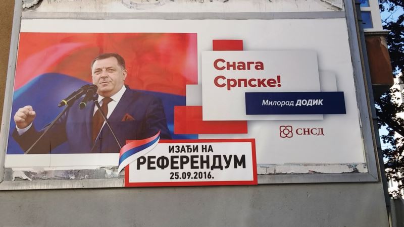 Četri optužnice zbog referenduma u Republici Srpskoj 