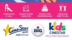 CineStar Cinemas otvara specijalizovani bioskop za decu