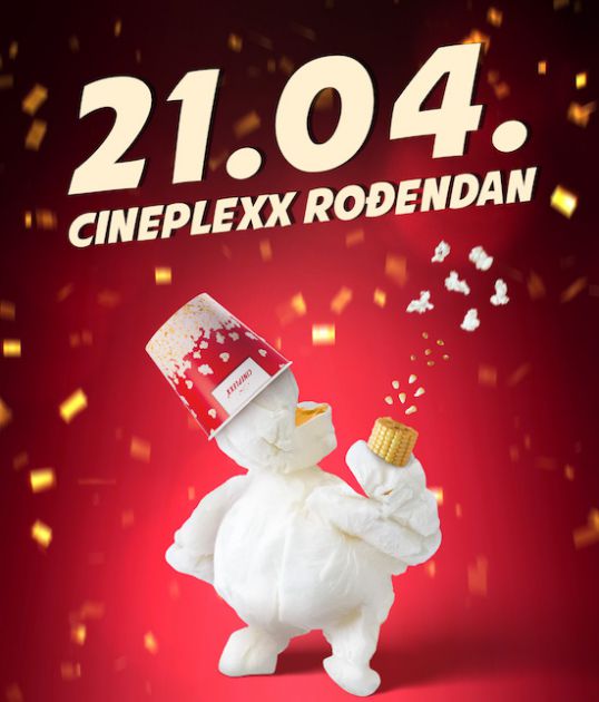 Cineplexx bioskopi u Srbiji proslavljaju rođendan – zabava može da počne!