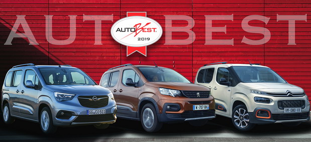 Citroen Berlingo, Opel Combo Life i Peugeot Rifter osvojili titulu Autobest 2019
