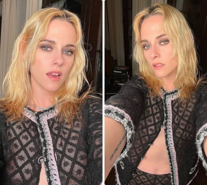 Citrus plava boja kose po uzoru na Kristen Stjuart je najlepši letnji hair trend dosad