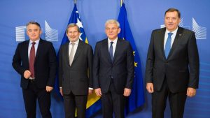 Članovi predsedništva BiH potvrdili različita viđenja na sastancima u Briselu