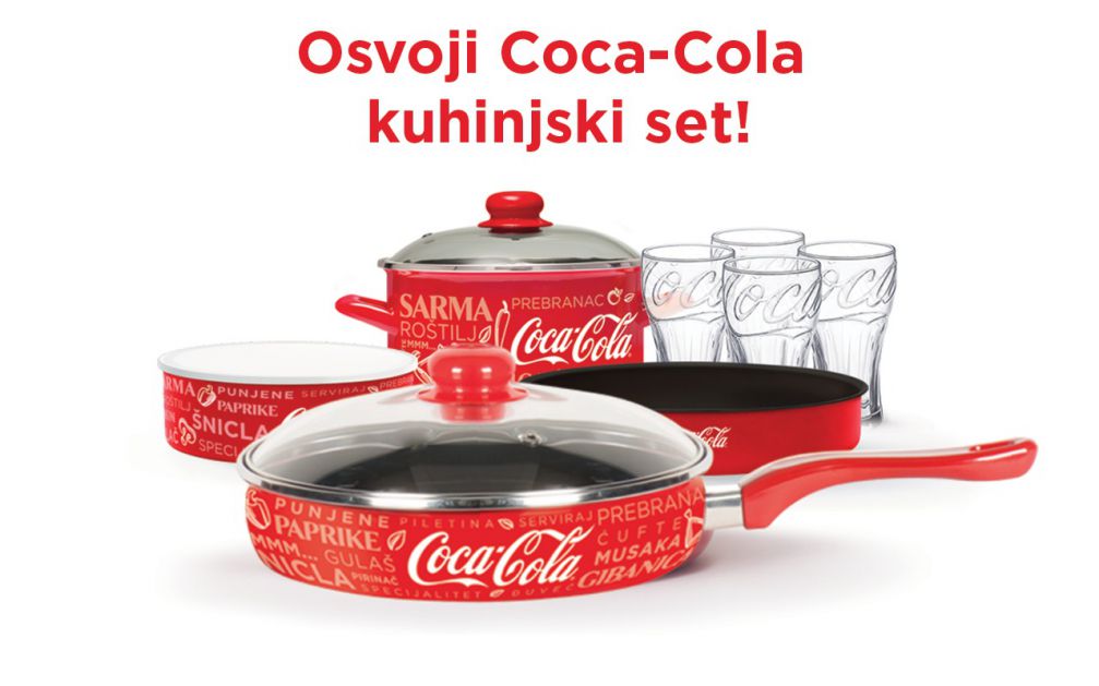 Coca-Cola kuhinjski set donosi osveženje u vašu kuhinju