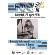 Convivium musicum 19: Nebojsa Maksimovic