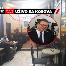 Čovek koji je uslužio predsednika otkriva: Evo čime se Vučić počastio u mitrovačkoj poslastičarnici (FOTO)