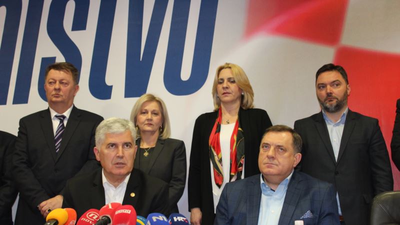 Čović i Dodik u Mostaru: Što prije vlast, pa Izborni zakon