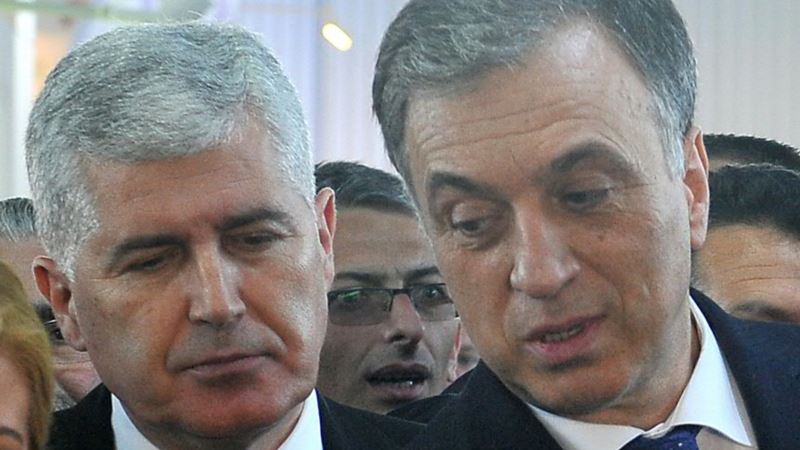 Čović i Vujanović razgovarali o političkoj situaciji u regionu 