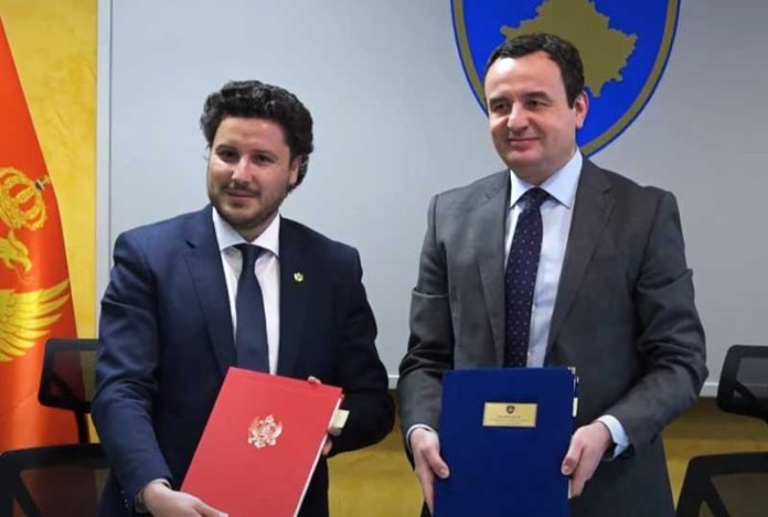 Crna Gora i Kosovo potpisali sporazum o koridoru otvorenog neba